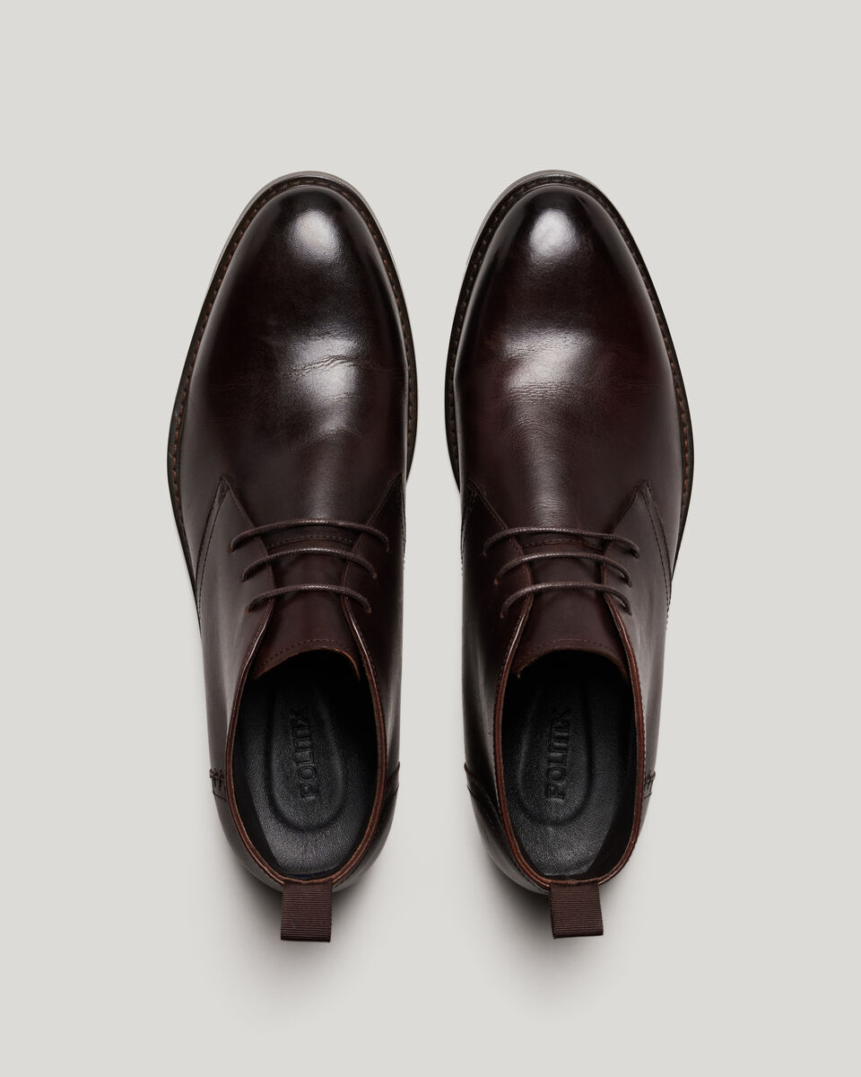 Lace Up Boots, Dark Brown, hi-res